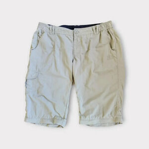 Karrimor Aspen Womens Cargo Shorts US 12 UK 16 Khaki Outdoor